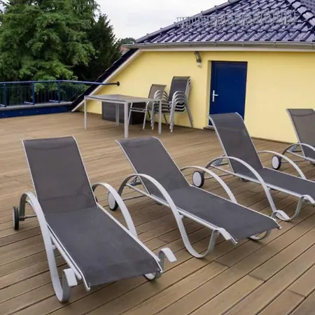 בית נופש Ferienhaus Strandhaus Sonnenseite Links, Nur 100M Vom Senftenberger See *