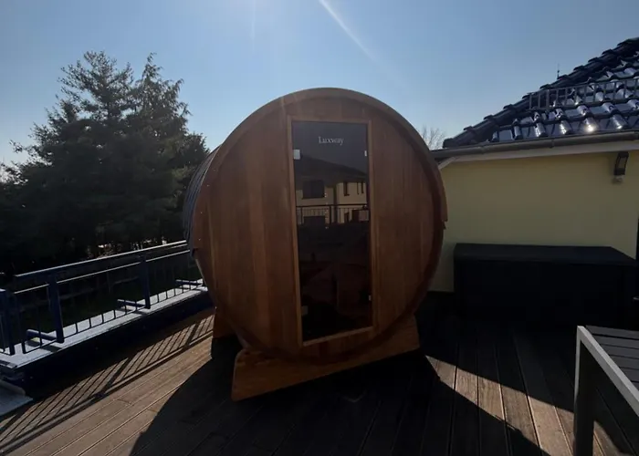 Strandhaus Sonnenseite Links, Nur 100m Vom Senftenberger Dom wakacyjny